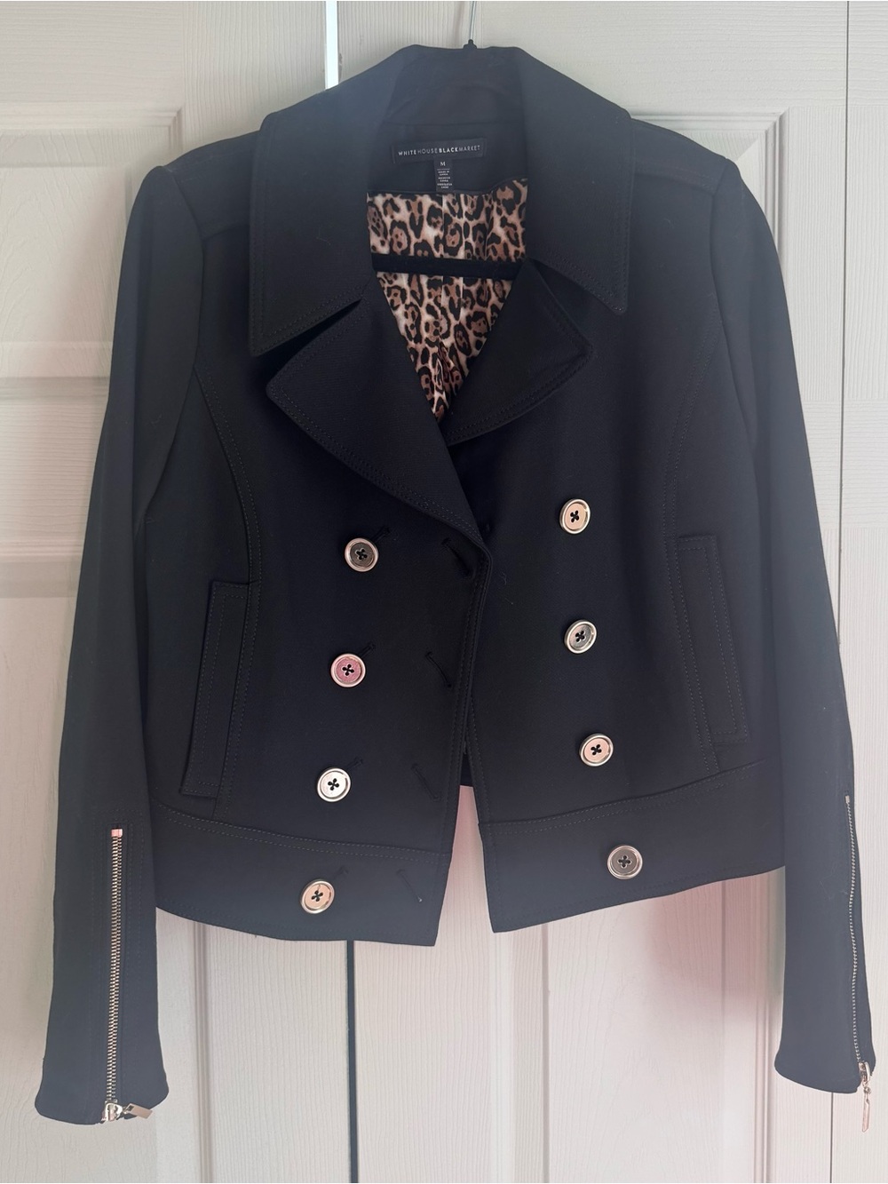WHBM Black Blazer